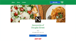 Desktop Screenshot of novecentotakeaway.com
